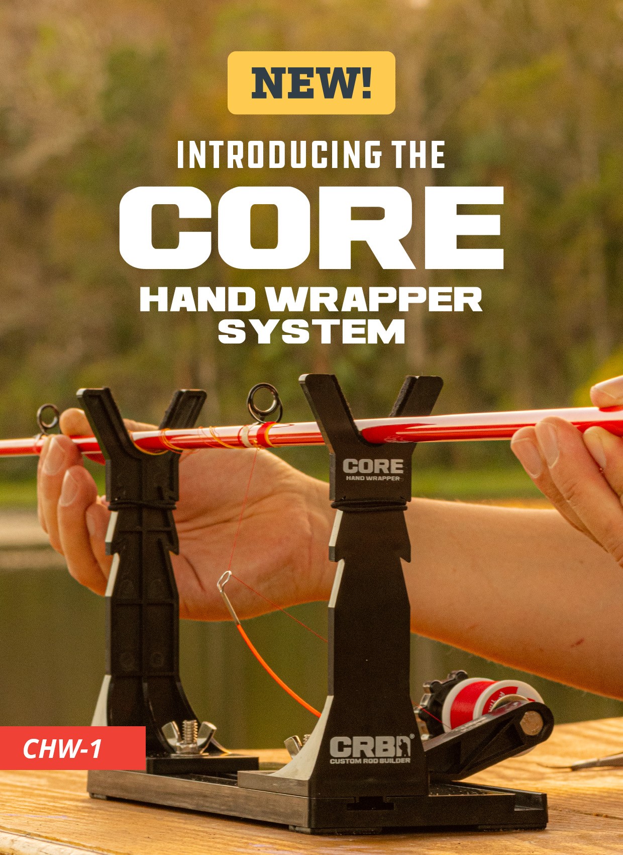 Introducing: the All New CRB Core Hand Wrapper The Core Wrapper was  specifically designed to help anglers build a foundation in rod bui