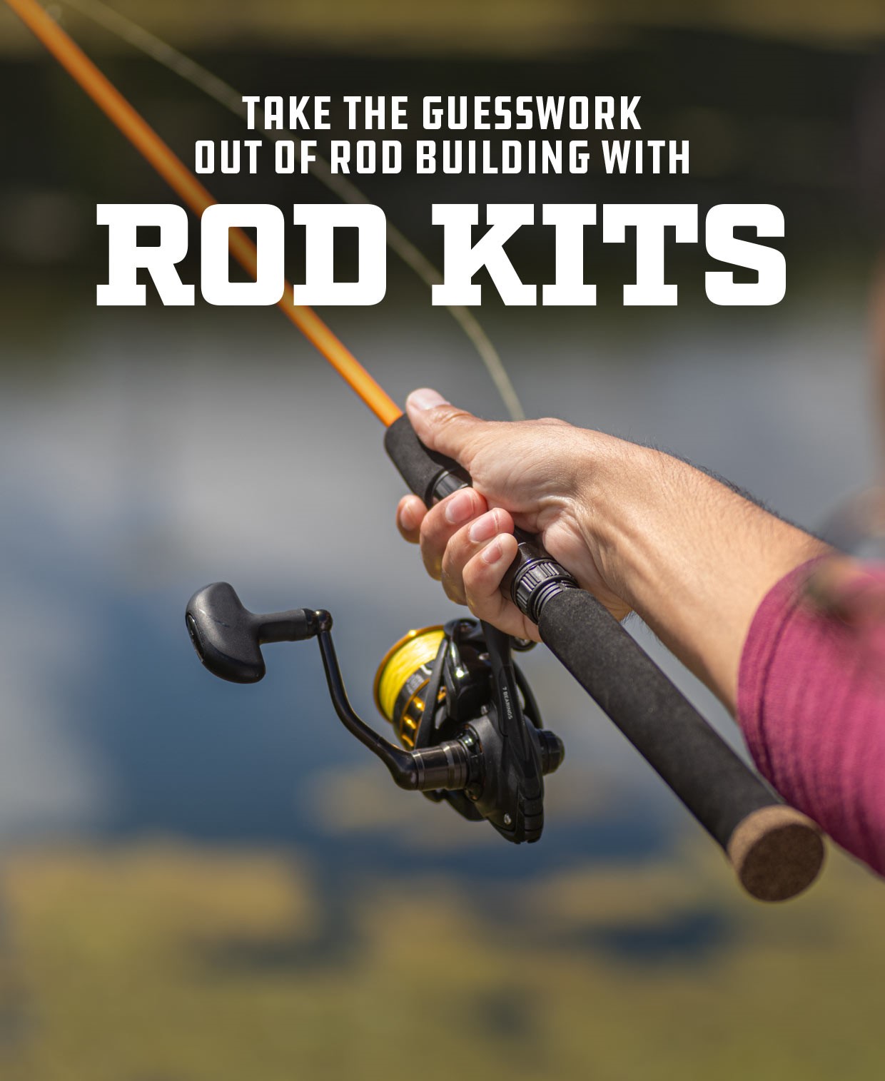 Catch Fish With A Fishing Rod That You Built! - Mud Hole Tackle