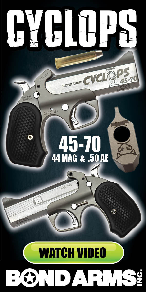 Features of Bond Arms Cyclops .50AE “Thumper” – Newest Evolution in Big Bore Pistols