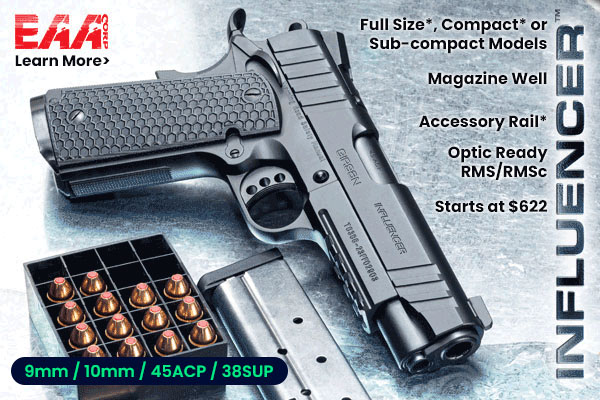 EAA Introduces the Girsan Influencer™ MC1911 Pistol