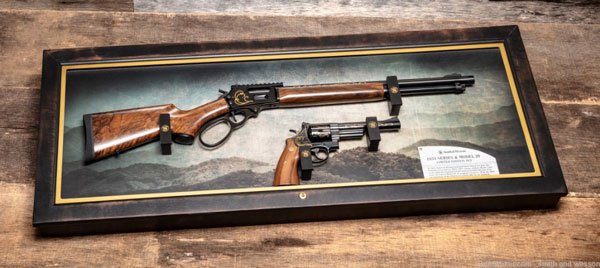 Smith & Wesson 1854 Rifle & Model 29 Revolver Set in the case