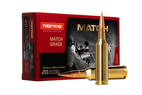 Norma 6.5 PRC 143GR BTHP GOLDEN TARGET MATCH 20qty