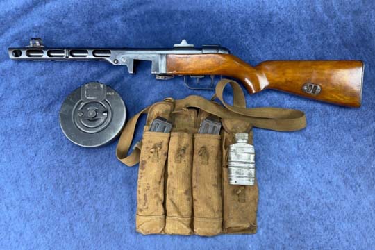 1950 Chinese Type 50 submachine gun in 7.62x25mm Tokarev