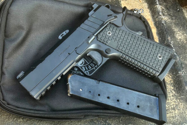 Article-The Springfield Emissary Goes Black: Full Handgun Review