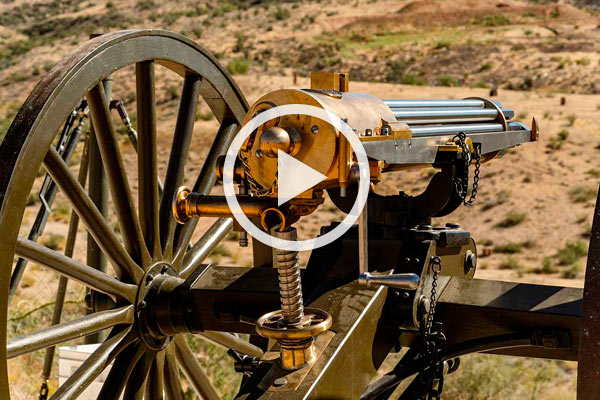 AV2-Firing a Gatling Gun | Big Sandy Machine Gun Shoot 2023