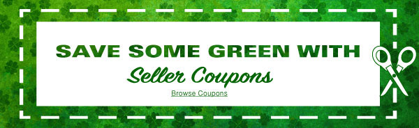 Save some green with Seller Coupons