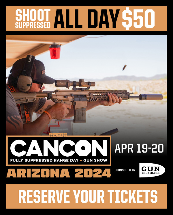 CANCON AZ - A Fully Suppressed Range Day + Gun Show