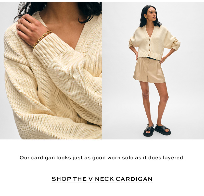 V Neck Cardigan