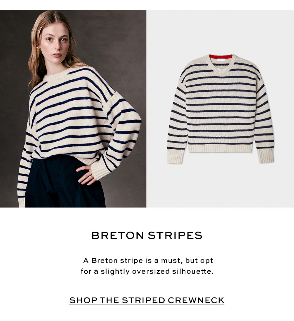 Striped Crewneck