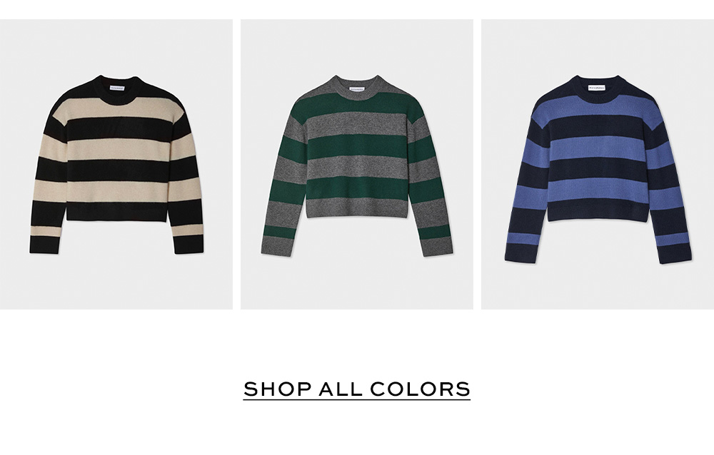 Striped Crewneck