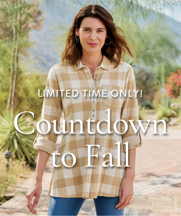 Limited time only! Countdown to fall