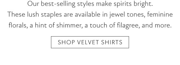 Shop velvet tops