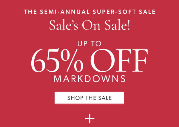 Up to 65% off markdowns