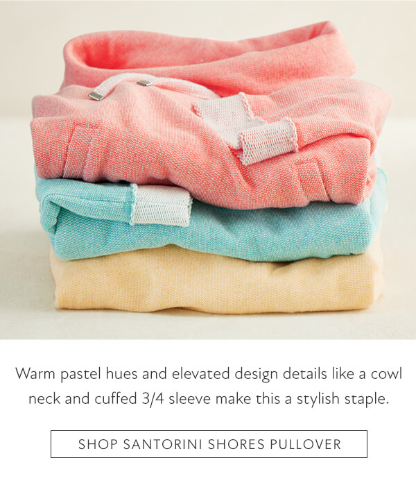 Shop Santorini Shores Pullover