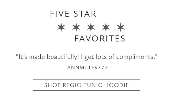 Shop Regio Tunic Hoodie