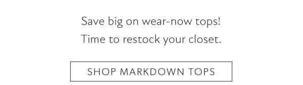 Shop markdown tops