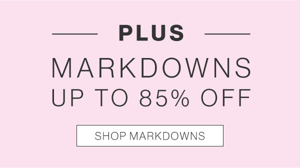 Shop Markdowns