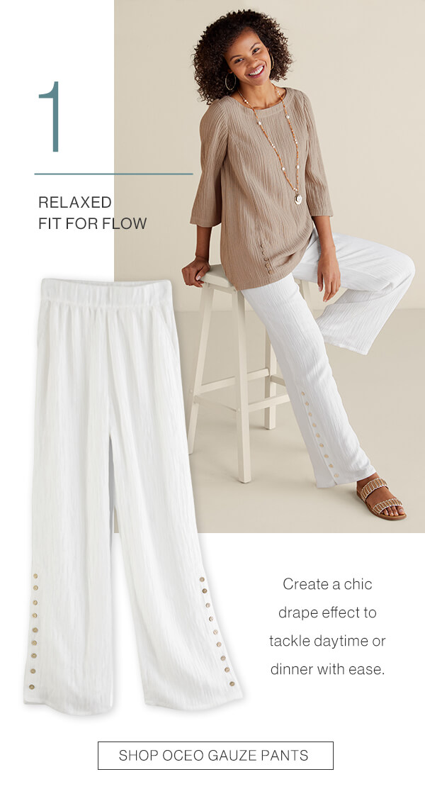 Shop Oceo Gauze Pants