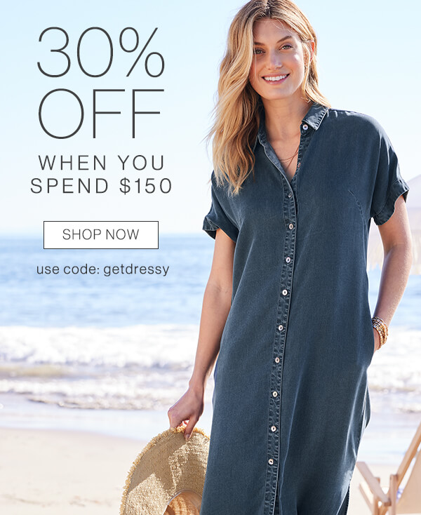 30% off when you spend $150+