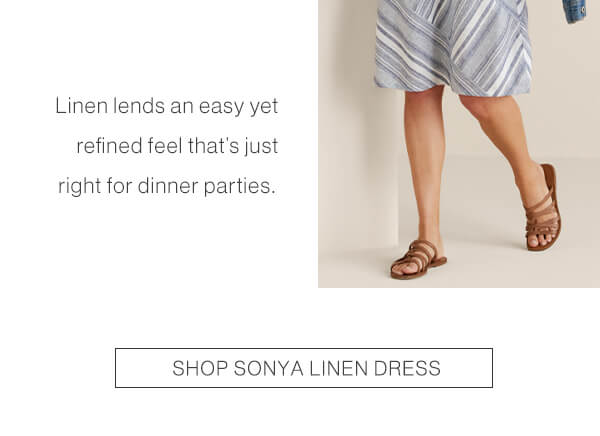 Shop Sonya Linen Dress