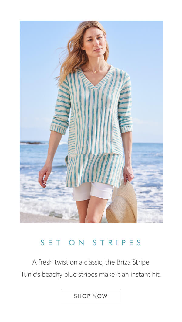 Shop now - Briza Stripe Tunic