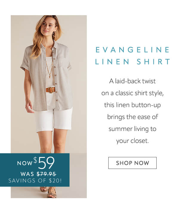 Evangeline Linen Shirt - Shop now