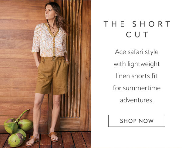 Montecito Linen Shorts - Shop now