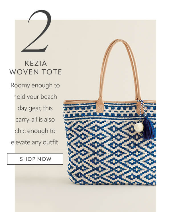 Kezia Woven Tote - Shop now