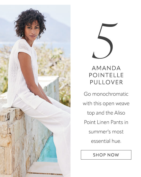 Amanda Pointelle Pullover - shop now