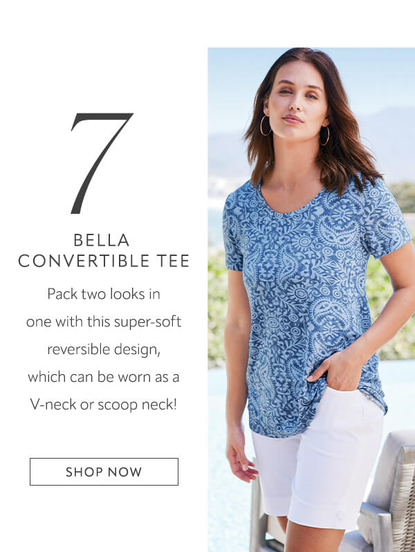 Bella Convertible Tee - Shop now