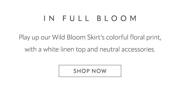 Wild Bloom Skirt - Shop now