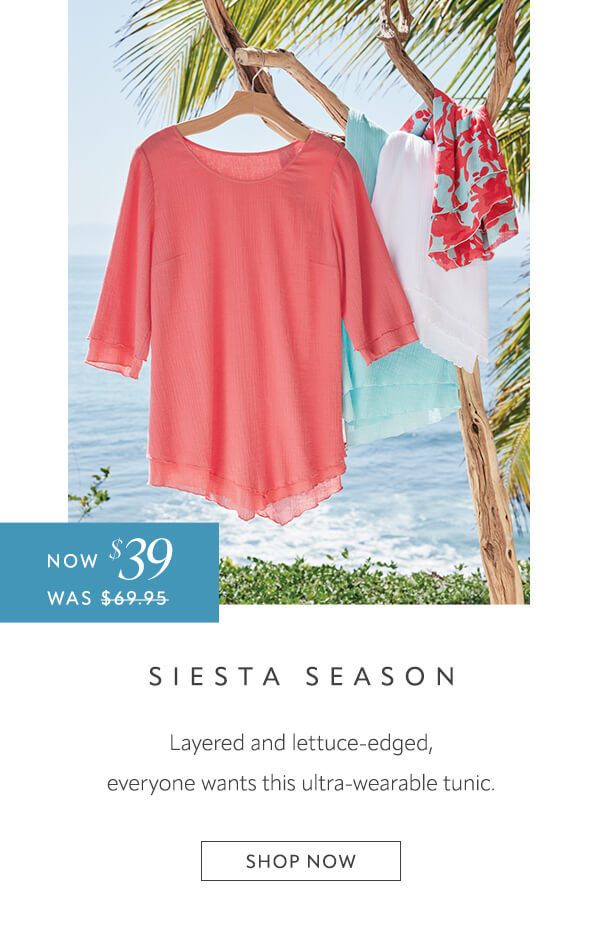 Shop now - Siesta Key Tunic