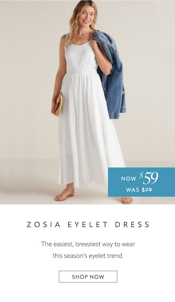 Zosia Eyelet Dress - Shop now