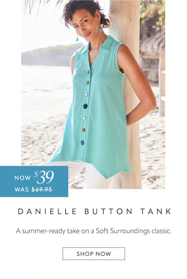 Danielle Button Tank - Shop now