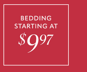 Bedding Starting At: $9.97