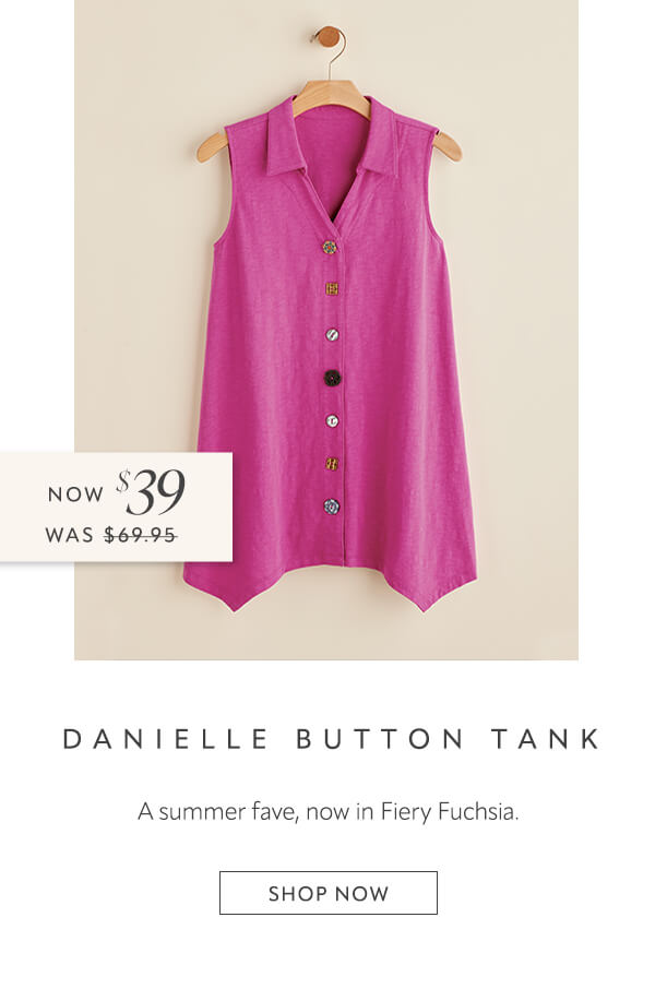 Danielle Button Tank - Shop now