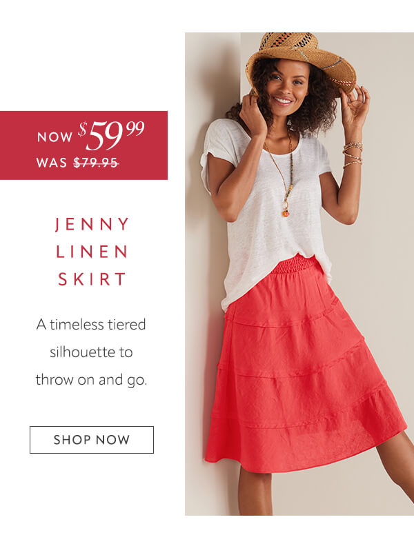 Jenny linen skirt