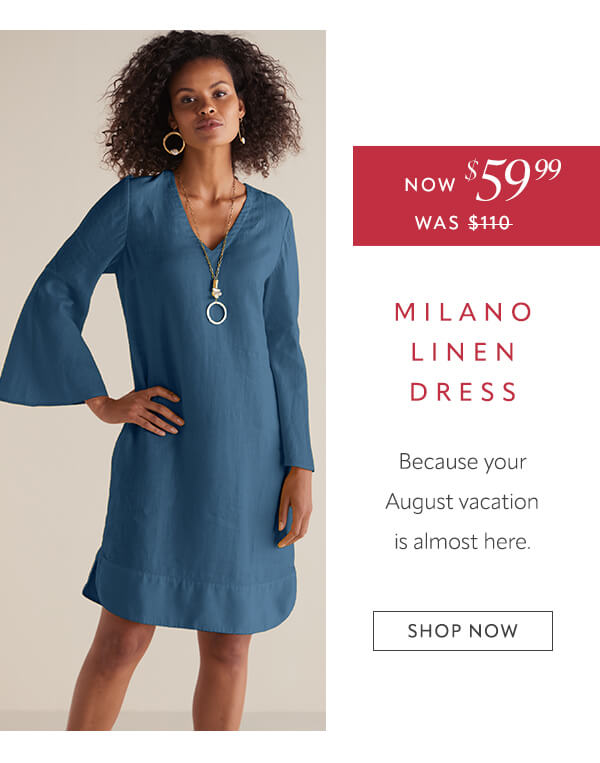 Milano Linen Dress