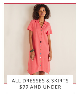 All dresses & skirts $99 and under