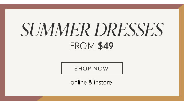 Shop dresses