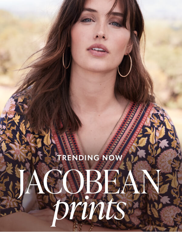 Trending now. Jacobean prints