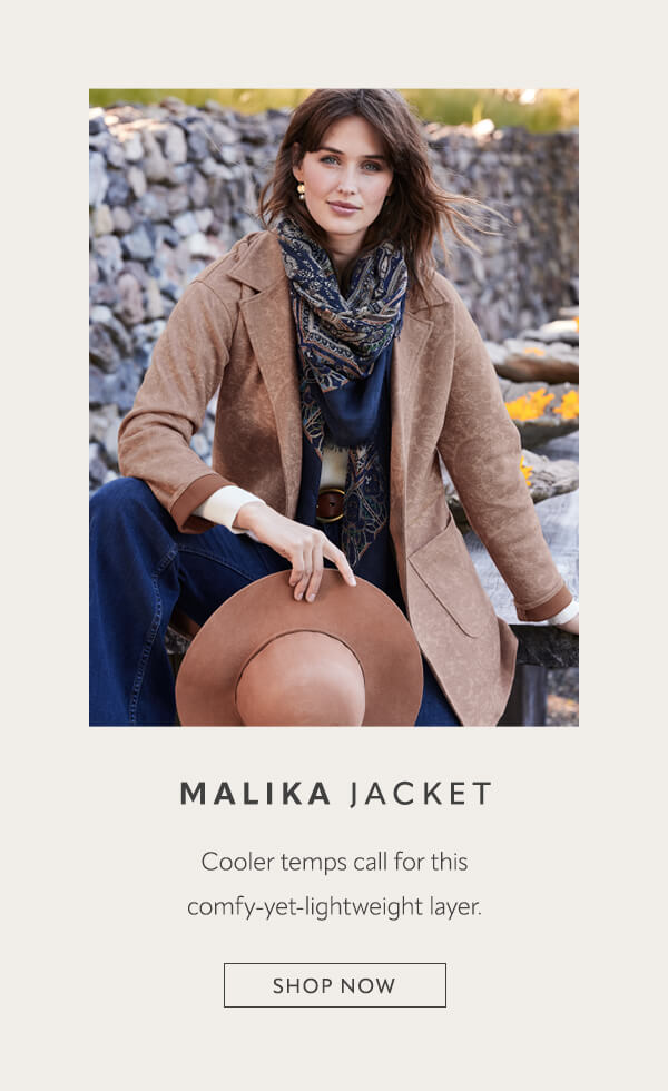 malika faux suede jacket