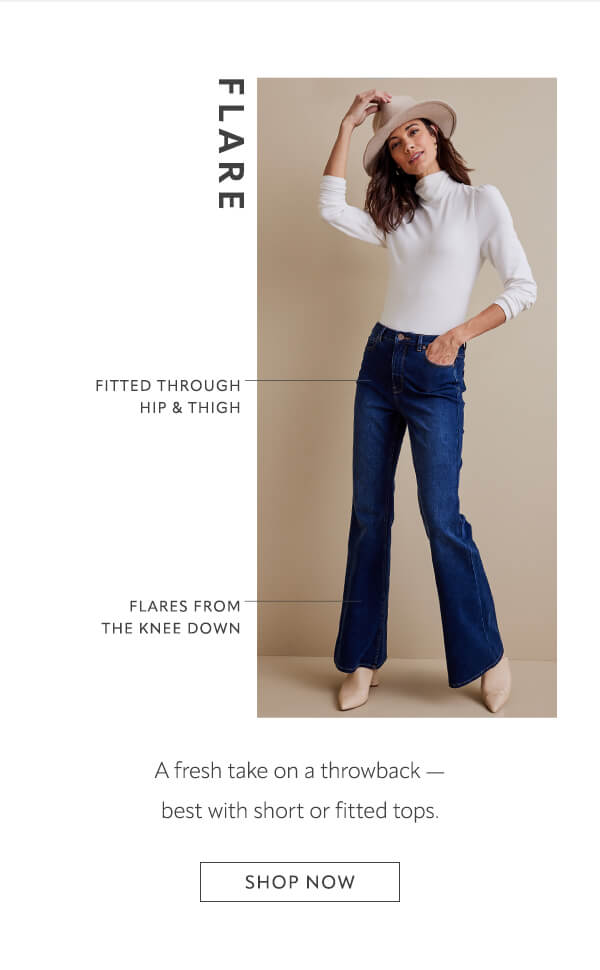 ultimate denim flare jeans