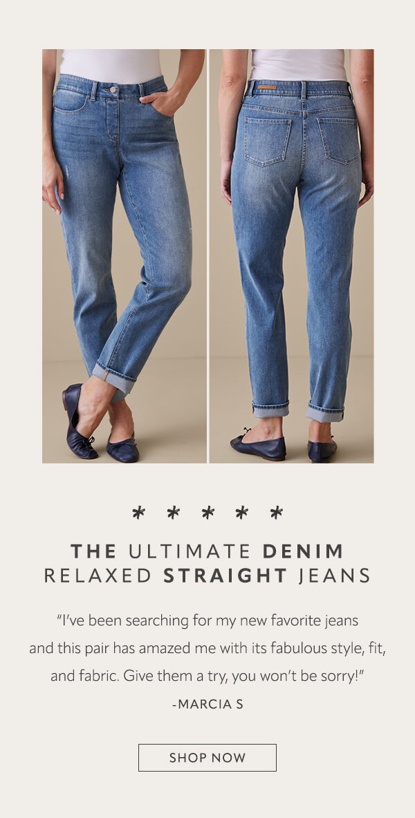 Relaxed Straight Jeans