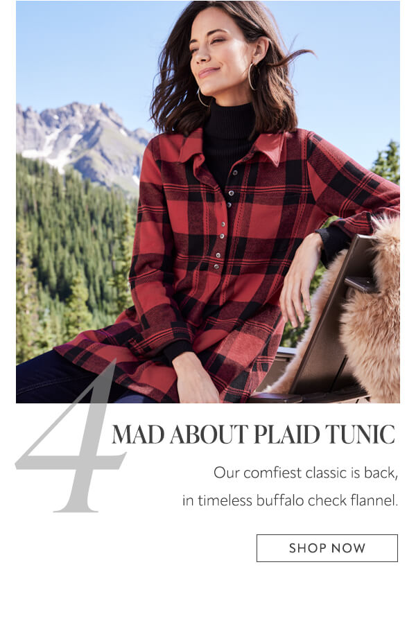 Mad About Plaid Tunic