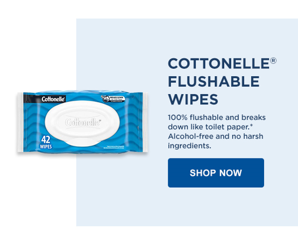 Cottonelle Flushable Wipes