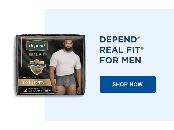 Depend® Real-Fit® for Men
