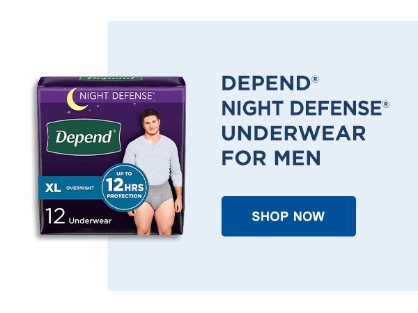 Depend® Night Defense® Underwear for Men