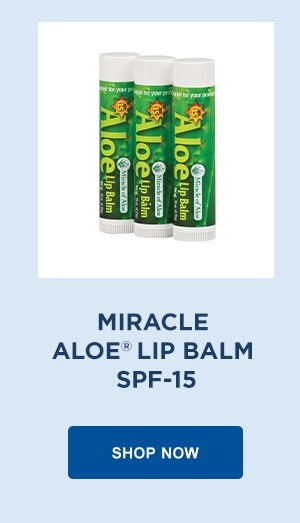 Miracle Aloe Lip Balm SPF-15