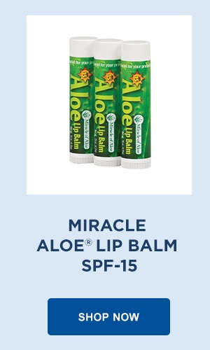 Miracle Aloe Lip Balm SPF-15